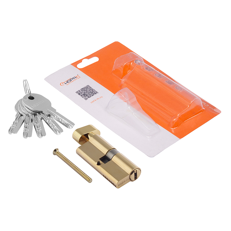 Комплектация и упаковка Цилиндр ЛПУВ.УК цвет Золото Нора-М