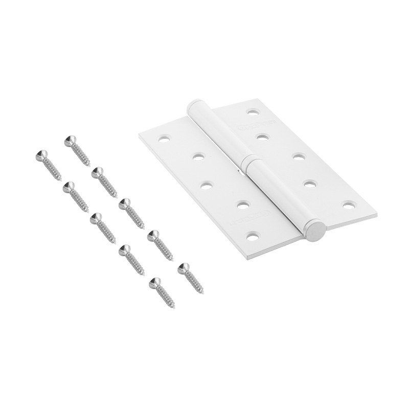 Комплектация и упаковка Петля левая/правая 750-5" (125*75*2,5) без колп. цвет Белый Нора-М