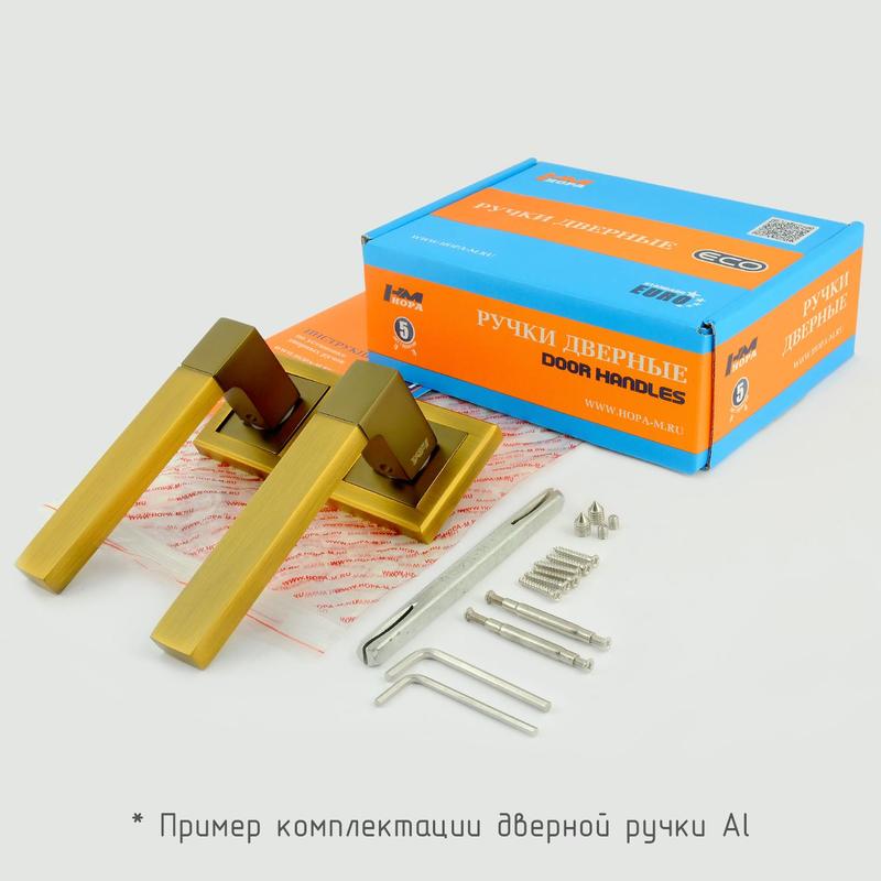 Комплектация и упаковка Ручка дверная 111K цвет Хром Нора-М