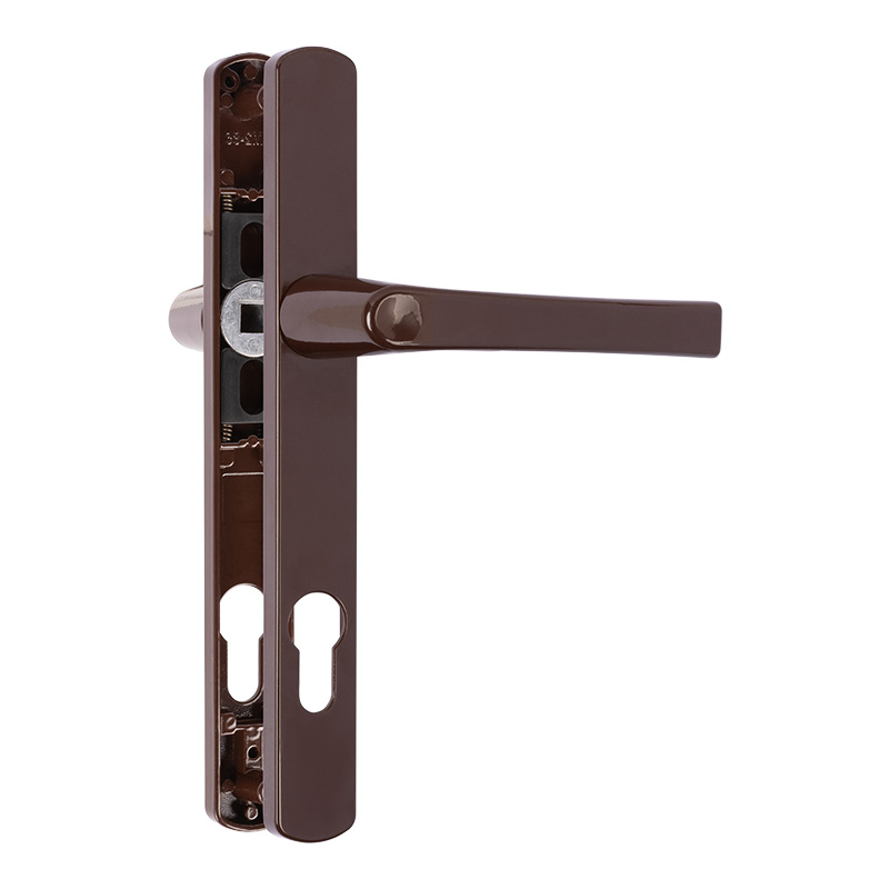 Ручки для узкопрофильных дверей РПУ 25-85 цвет Коричневый Нора-М