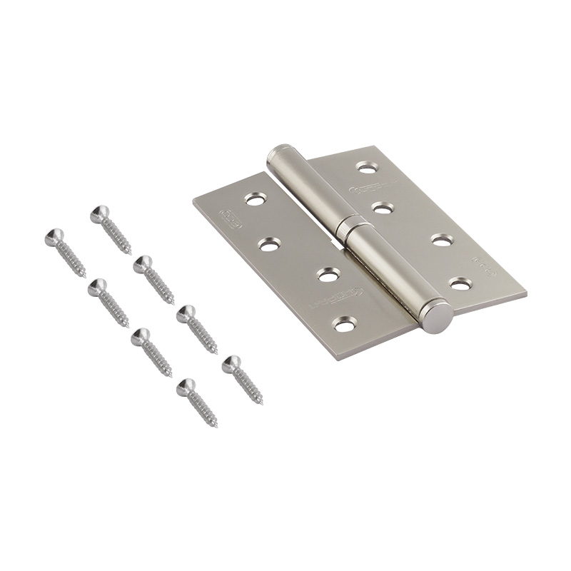 Комплектация и упаковка Петля левая/правая 750-4" STD (100*70*2,5) без колп. цвет Матовый никель Нора-М