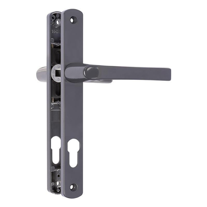 Ручки для узкопрофильных дверей РПУ 25-85 цвет Антрацит Нора-М