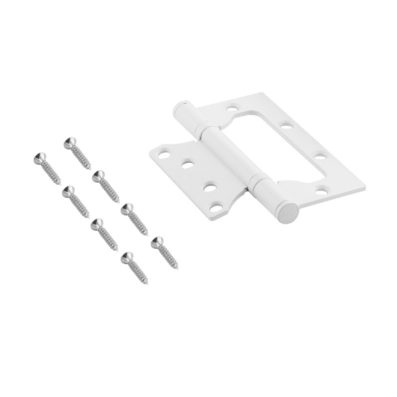 Комплектация и упаковка Петля без врезки 800-4" (100*75*2,5) без колп. цвет Белый Нора-М